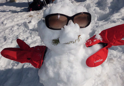 Bonhomme de neige, mar. 2012 Bonhomme de neige