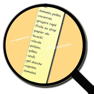 Liste de courses